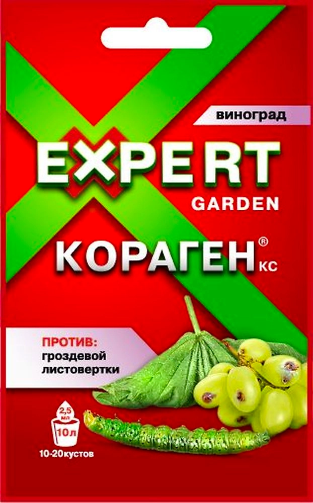 Кораген, КС EXSPERT GARDEN от насекомых на винограде 2,5 мл