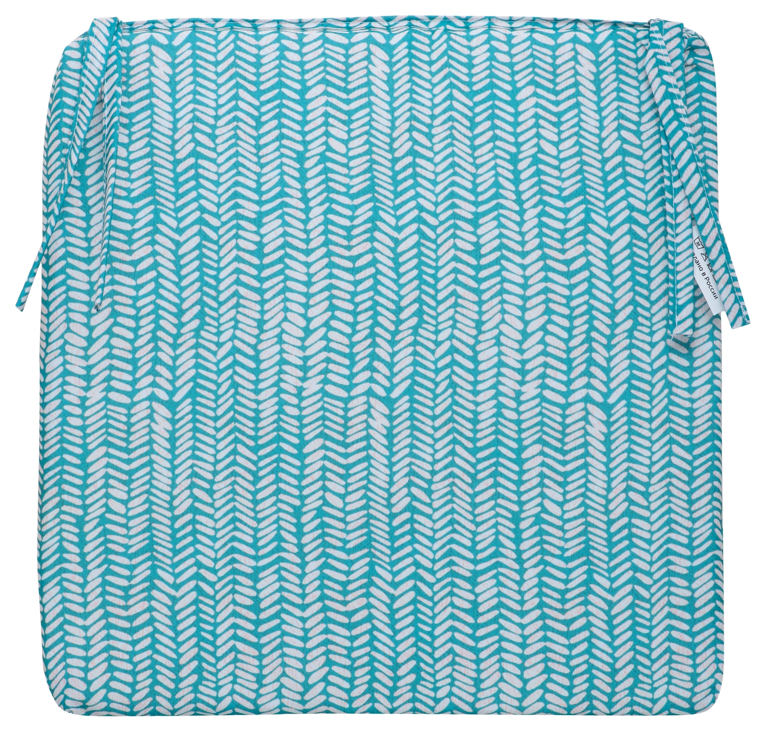 Подушка на стул Ле-Гранд Весна 40х40 зеленый 