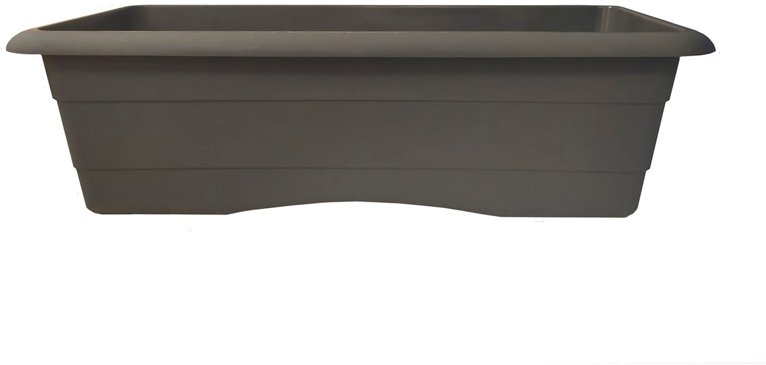 Ящик балконный GARDENPLAS графит 48 см