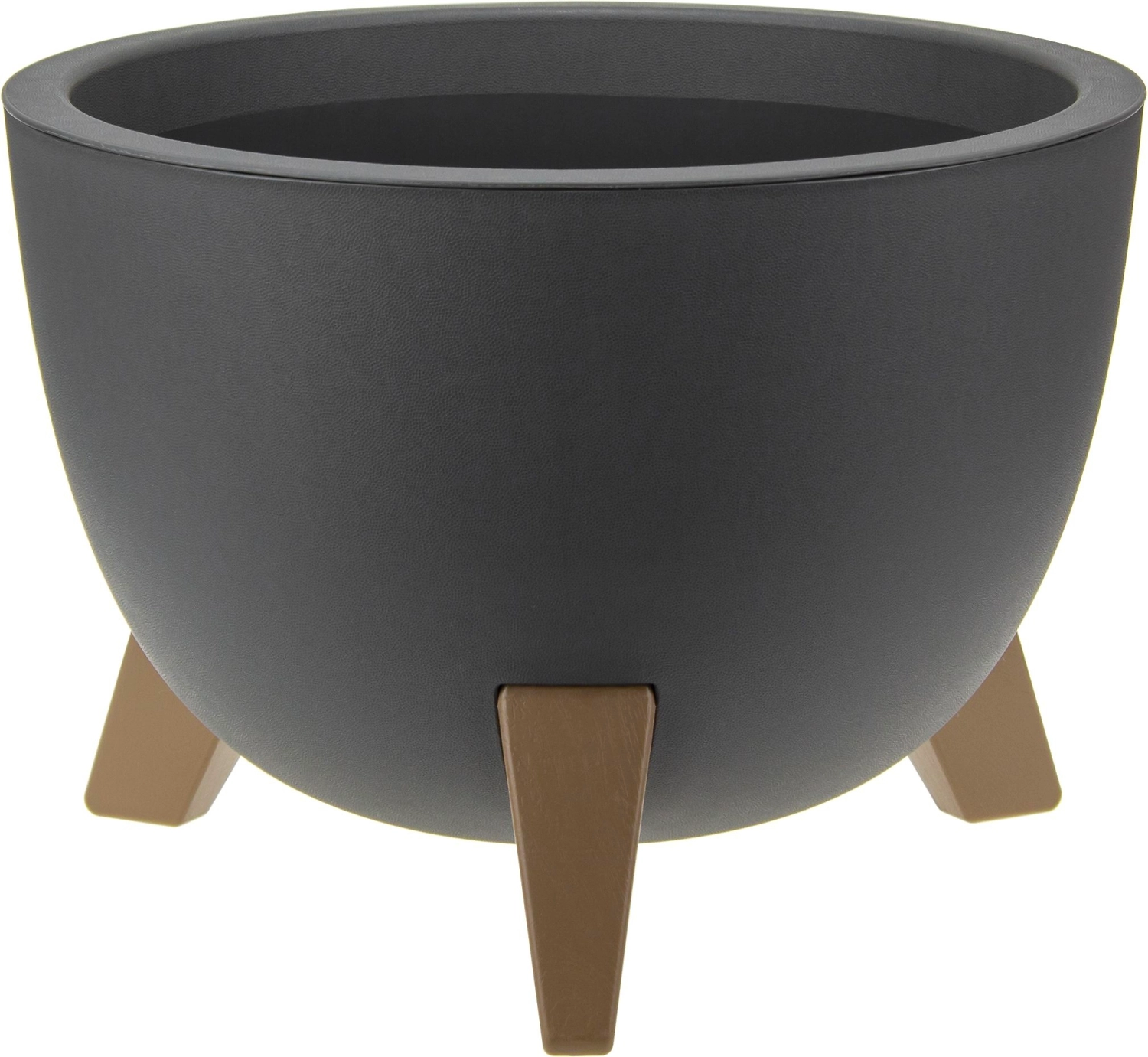 Кашпо флориан IDEA графитовый D35 H25,5