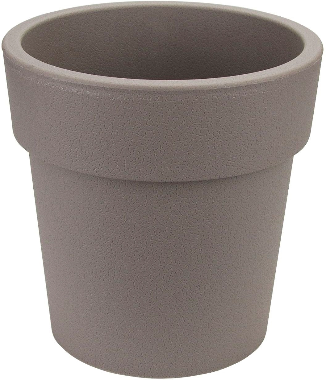 Кашпо тубус IDEA французский серый D20 H20