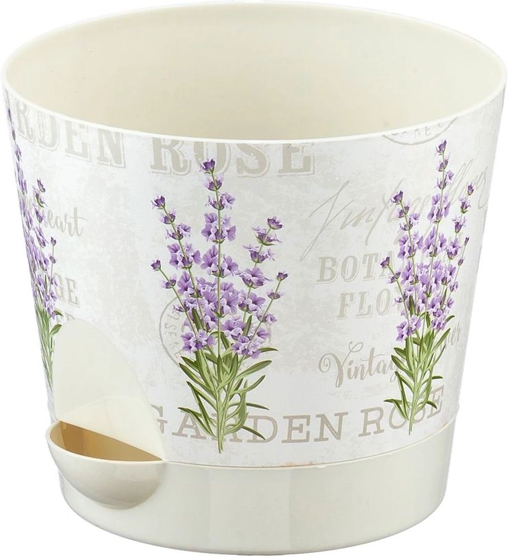 Кашпо ника деко IDEA лаванда D12 H11