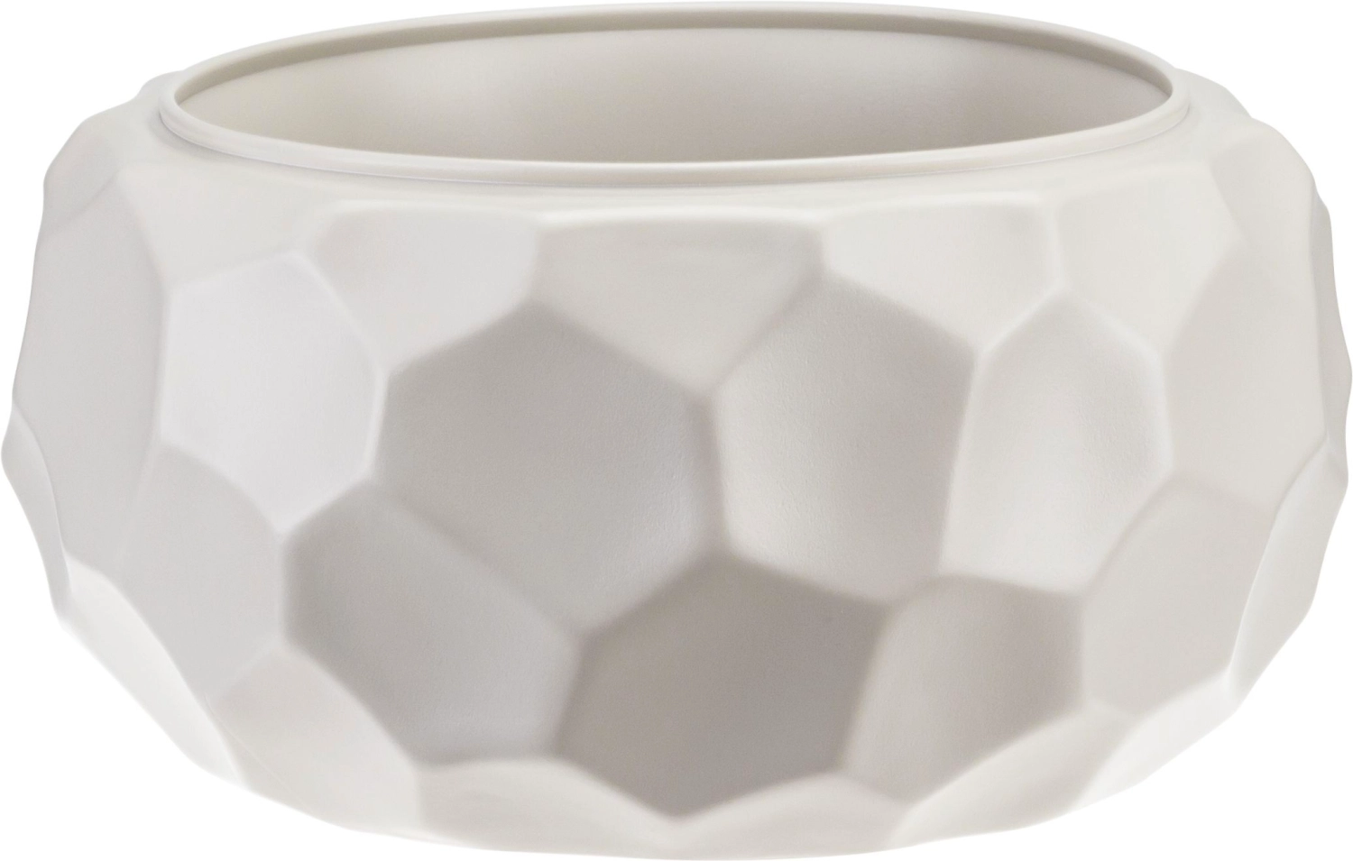 Кашпо мозаика IDEA кремовый D28 H15,5