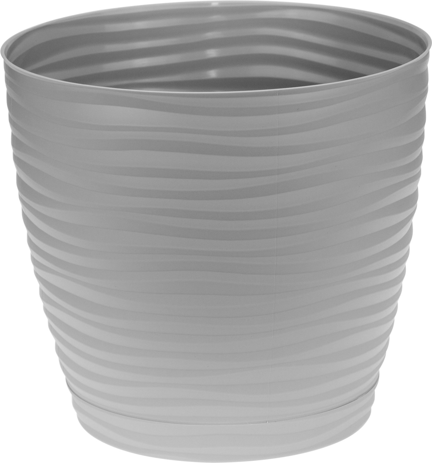 Кашпо дюна IDEA французский серый D22 H20