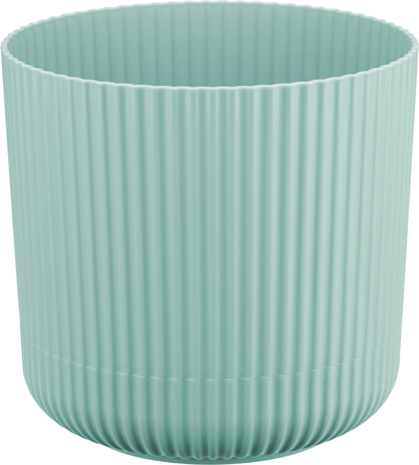 Кашпо вельвет IDEA французский серый D14 H13,5