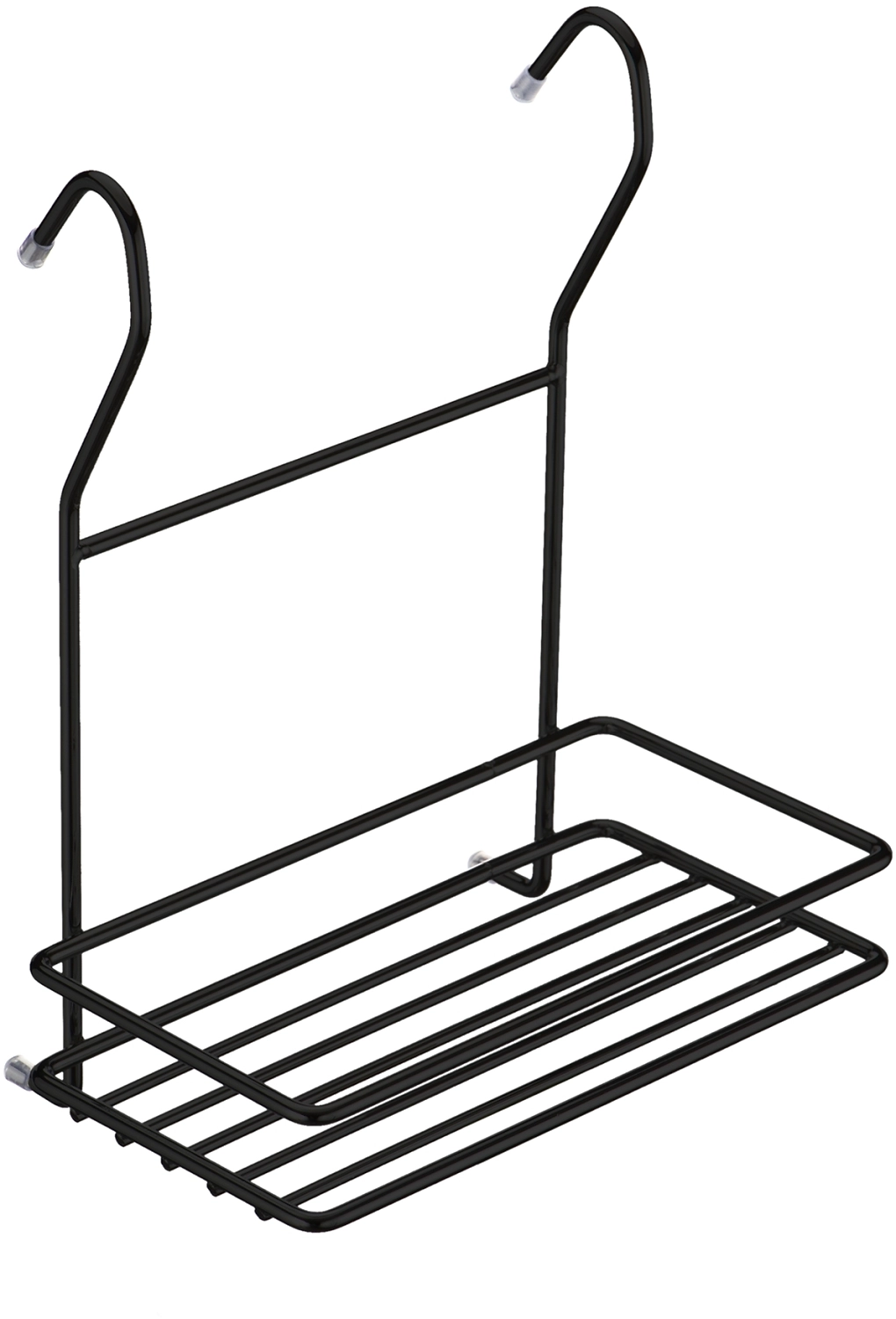 Полка для рейлинговой системы LEMAX черная матовая 250х135 мм