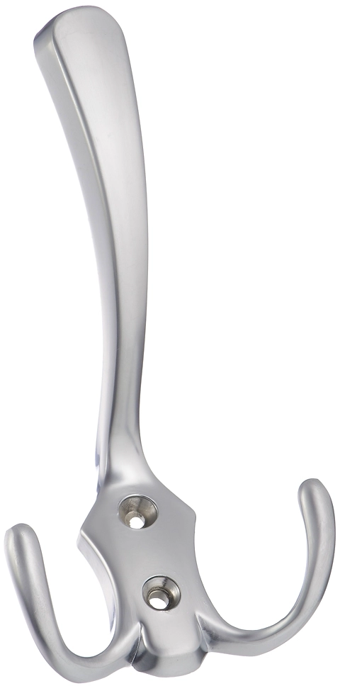 Крючок мебельный рожковый Kerron KR 0050 SC матовый хром