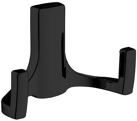 Крючок мебельный рожковый Kerron KR 0330 BL матовый черный