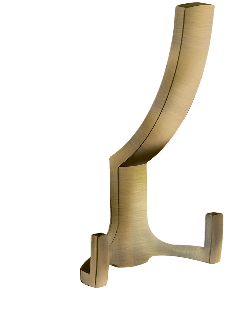 Крючок мебельный рожковый Kerron KR 0340 AB античная бронза