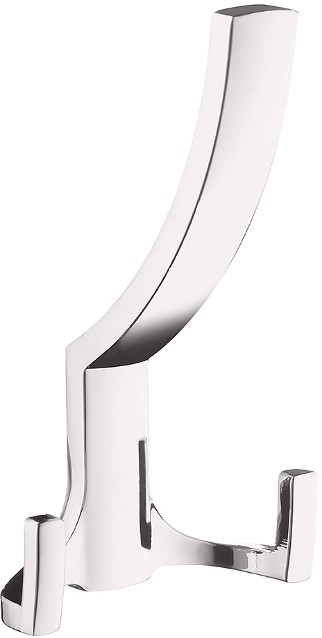 Крючок мебельный рожковый Kerron KR 0340 SC матовый хром