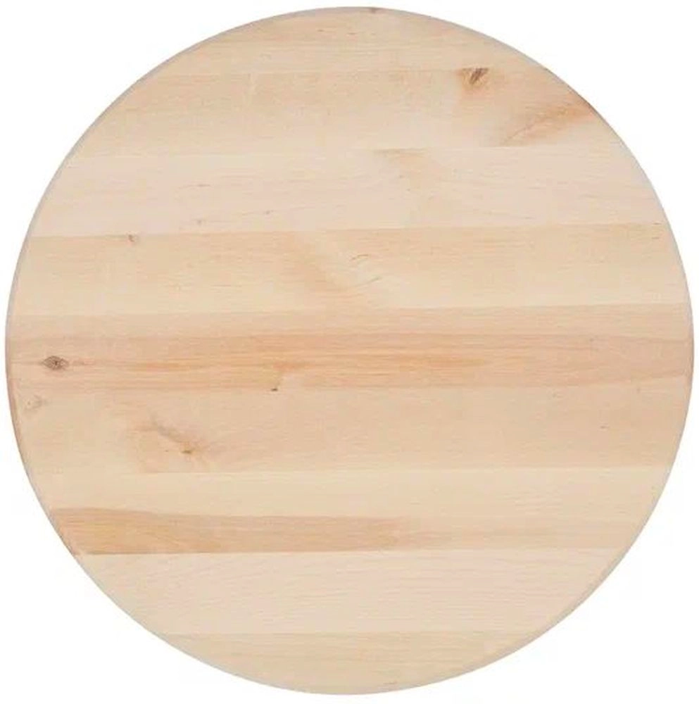 Столешница круглая береза сорт АВ 28х380x380 мм