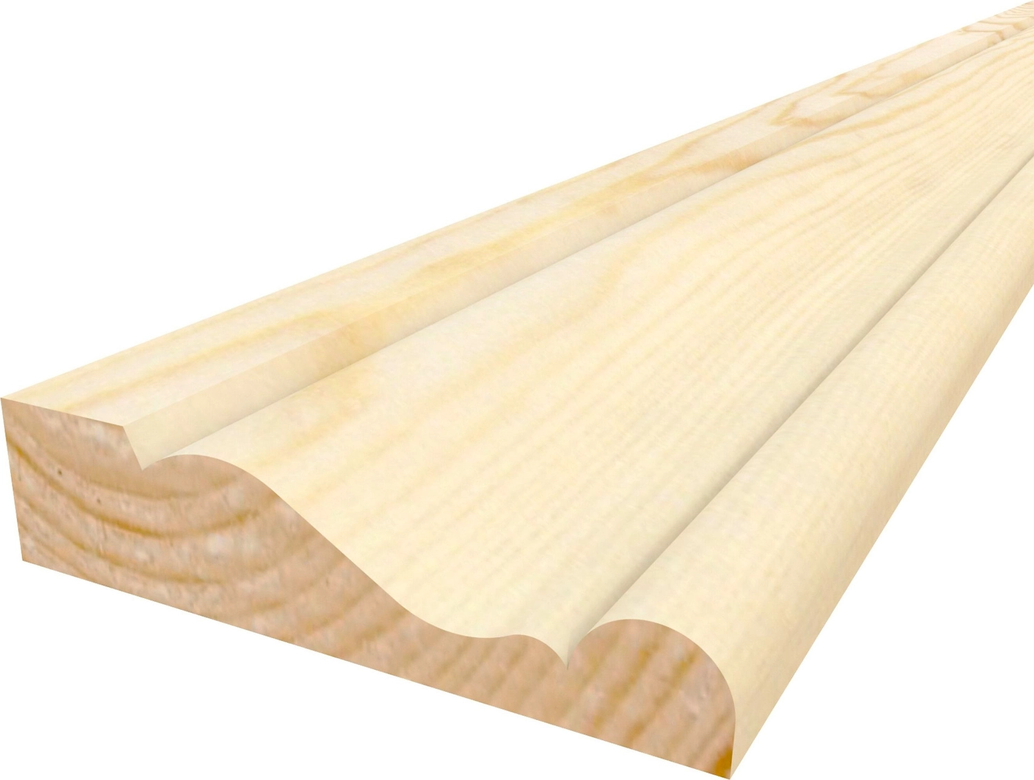 Нащельник строганный сосна сорт Экстра 1000x38x9 мм