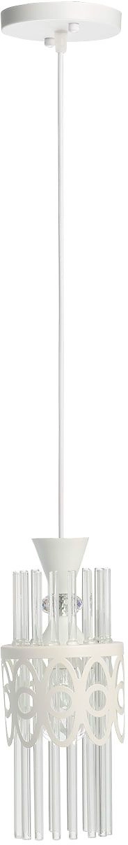 Люстра СОЛО 1хE27х40 Вт белая 90х90х12 см