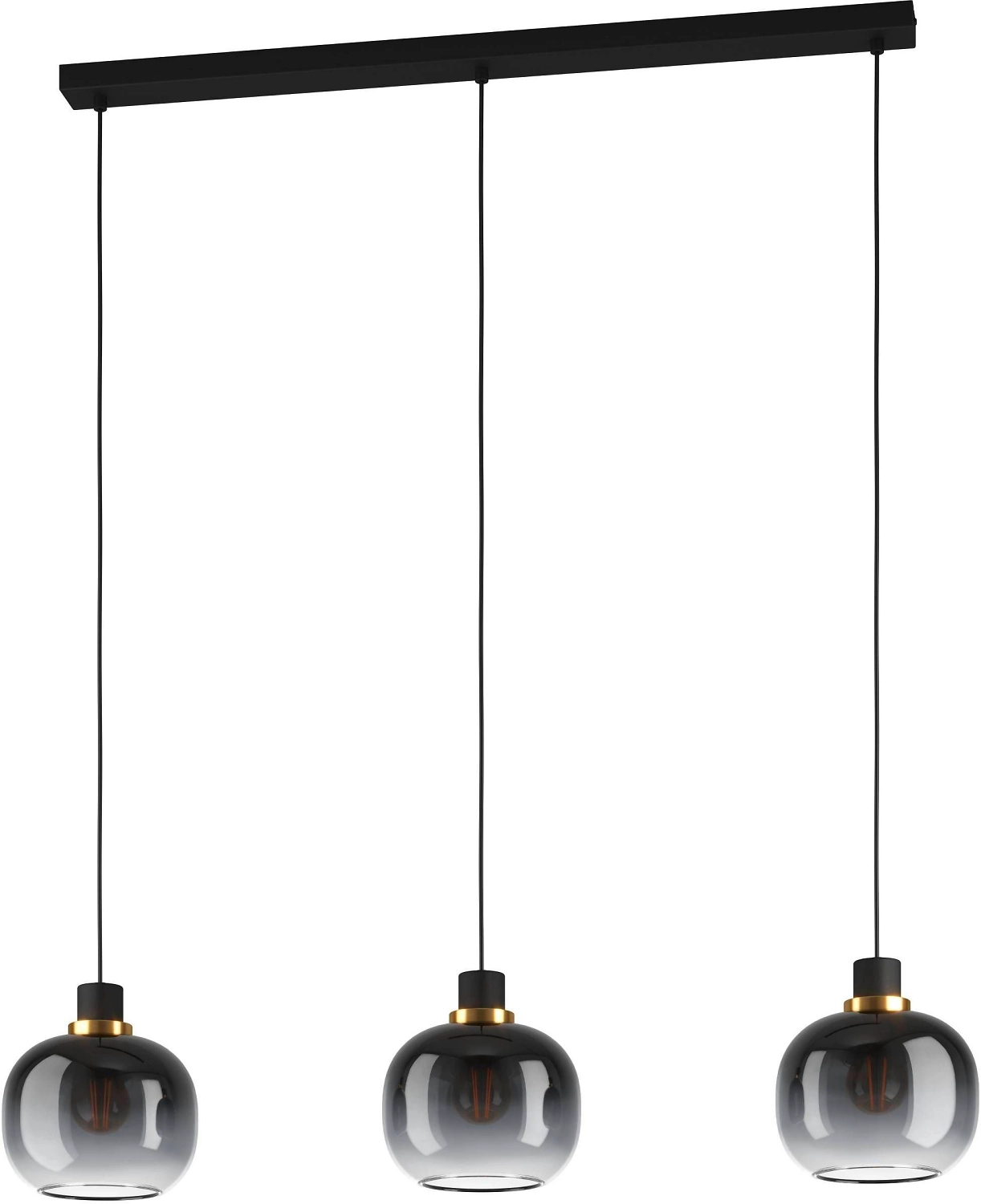 Подвес EGLO 3x40ВтxE27 oilell черный 950х1100 мм