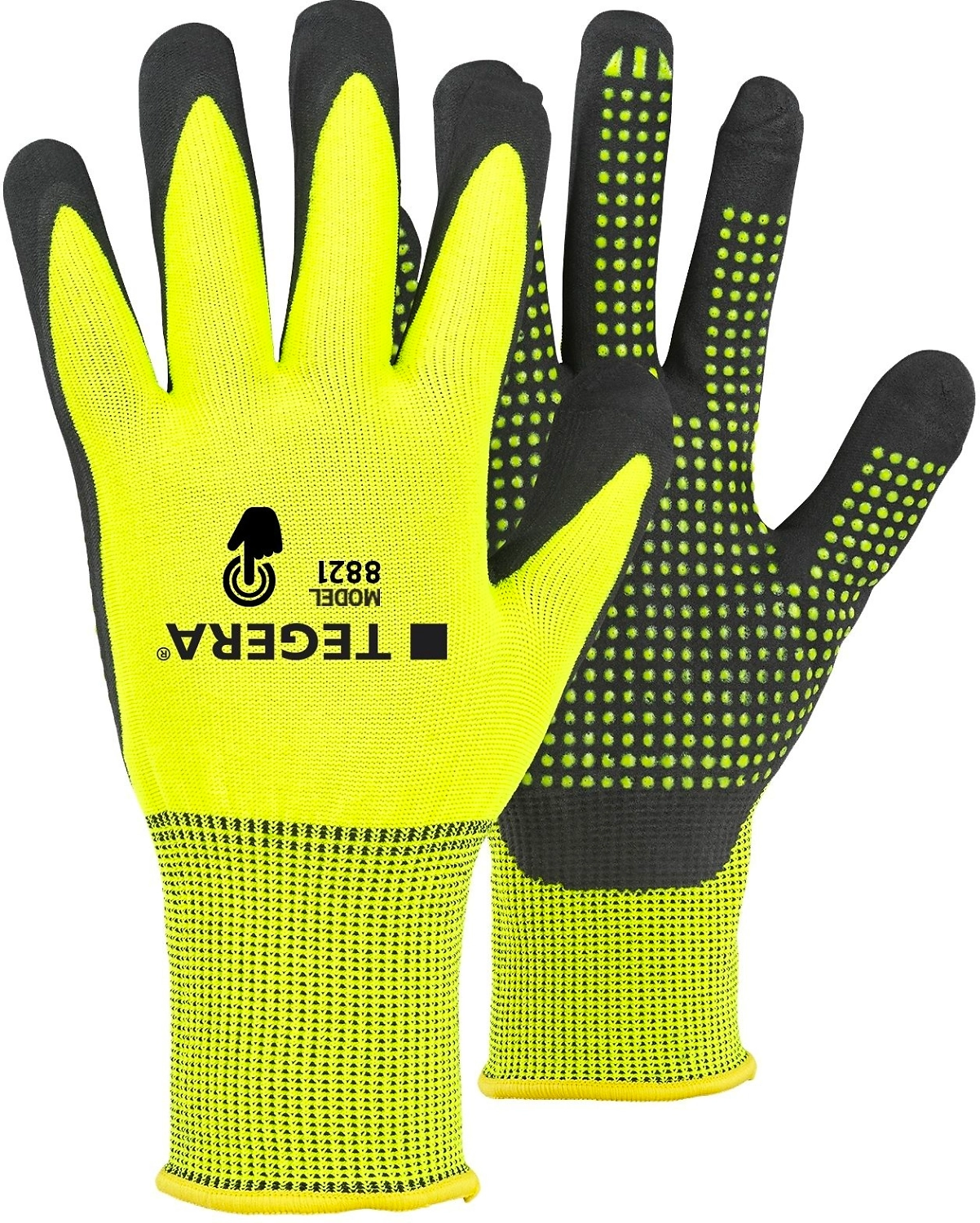 Перчатки садовые TEGERA защитные размер 8