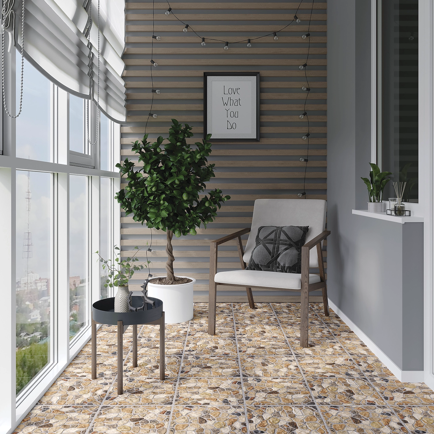 Керамогранит RENTO бежевый 29,8x29,8 см 1,065 кв.м