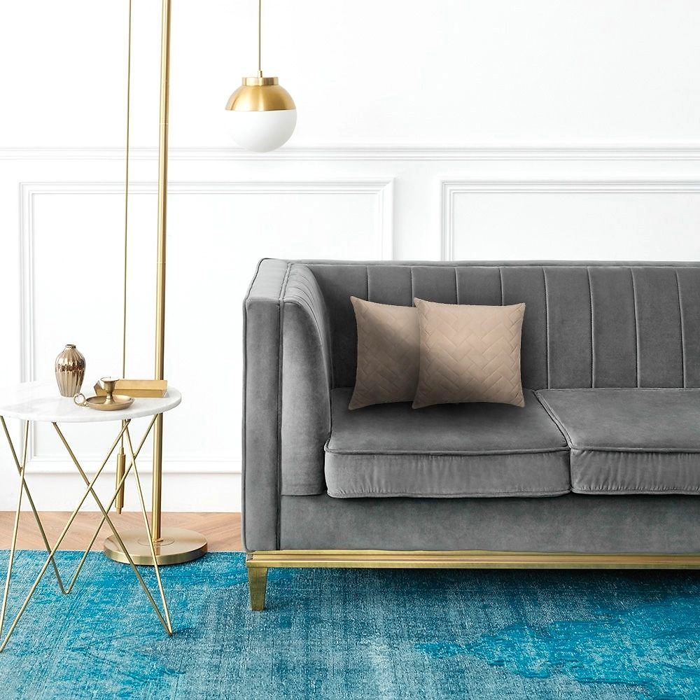 Декоративная подушка KYUAR коричневый 45x45 см