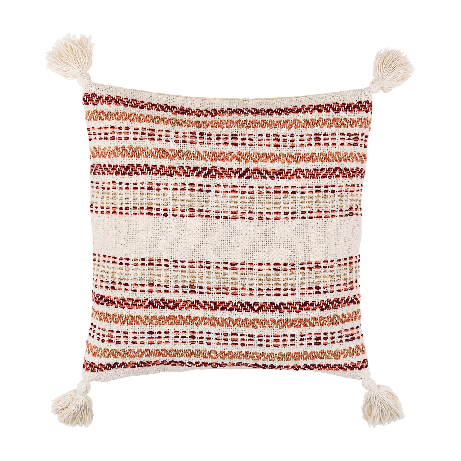 Декоративная подушка Desert бежевая коричневая 40х40 см 