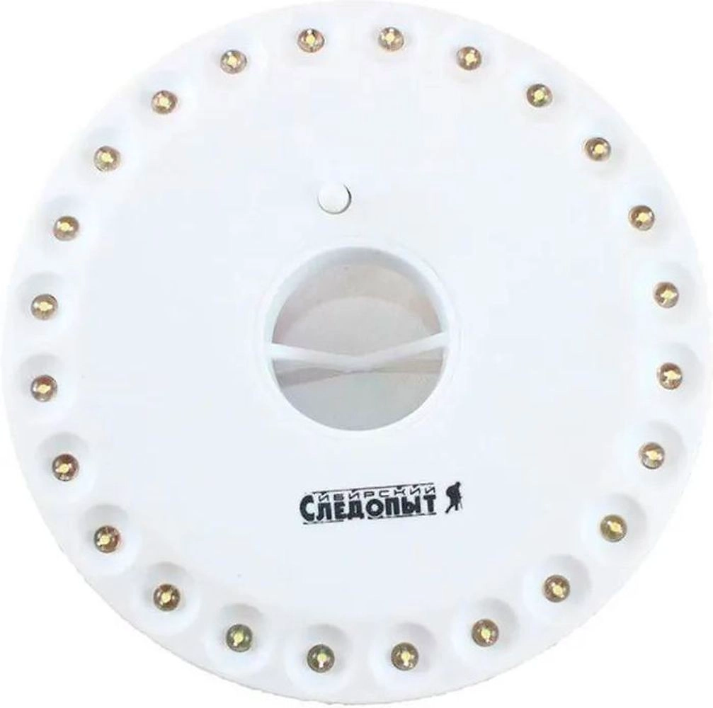 Фонарь кемпинговый "СИБИРСКИЙ СЛЕДОПЫТ-Лунный Свет 24", 24L, 4хАА