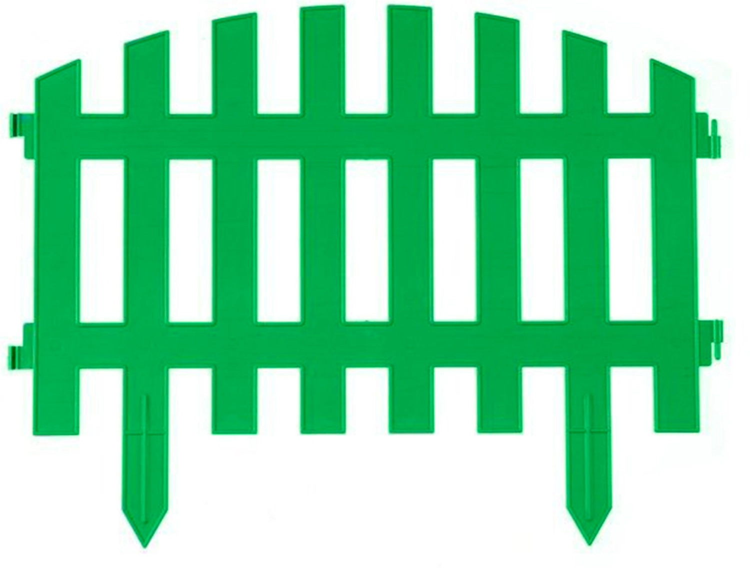 Заборчик RENESSANS зеленый 35х45 см 7 шт