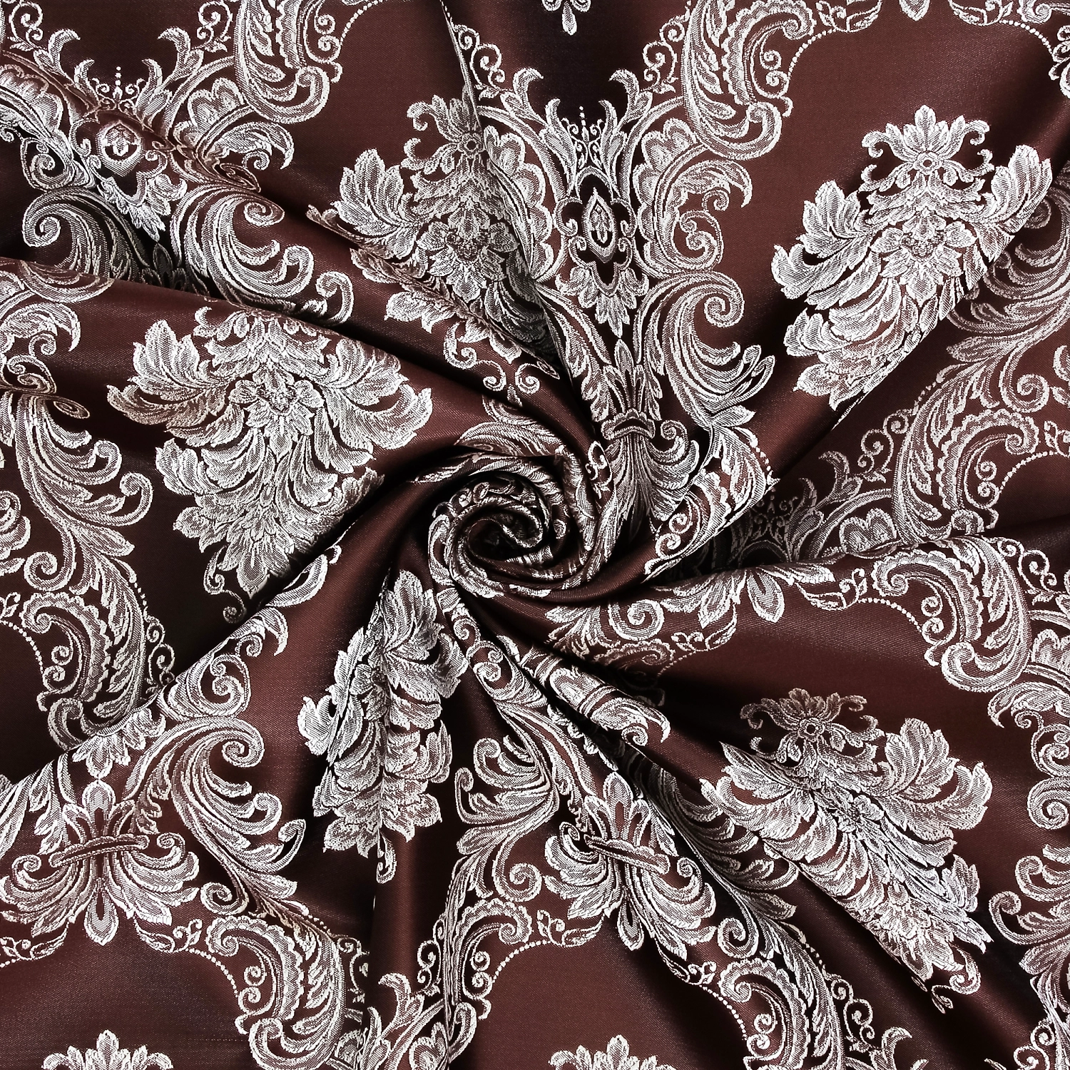 Штора блэкаут Классика шоколад 150х260 см