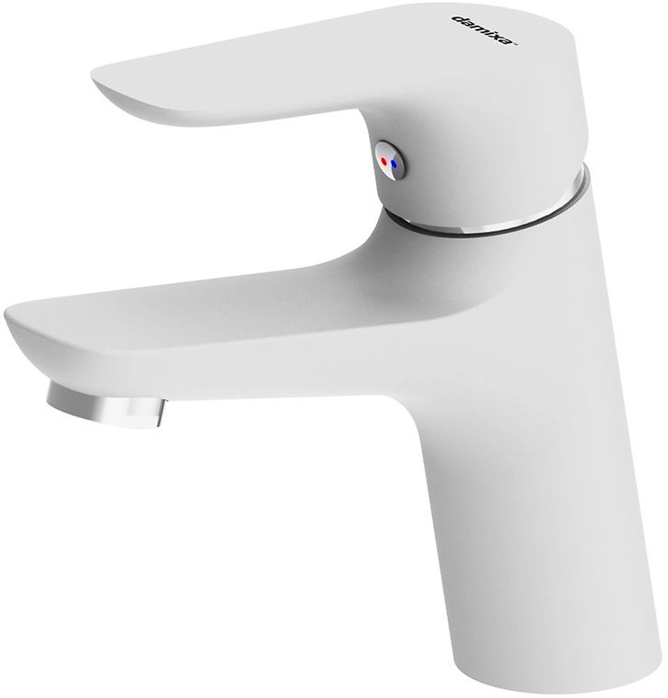 Смеситель для умывальника DAMIXA ORIGIN BIT белый