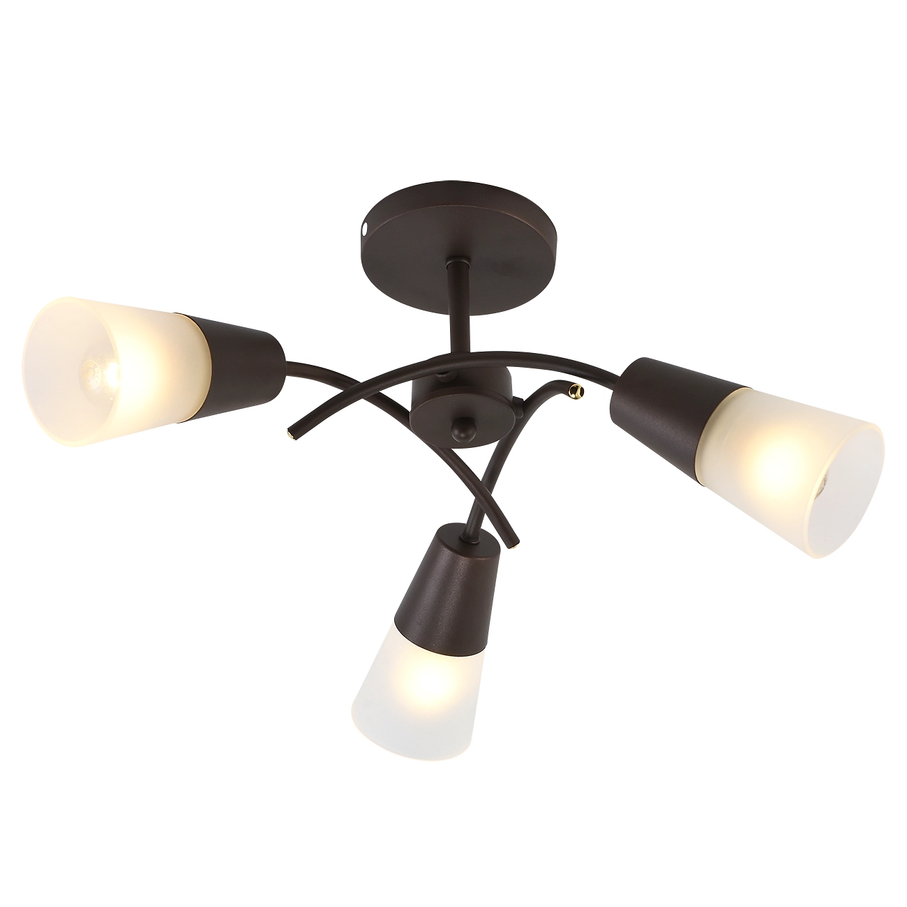 Люстра ESCADA 3хE27х60 Вт венге 52х52х24 см