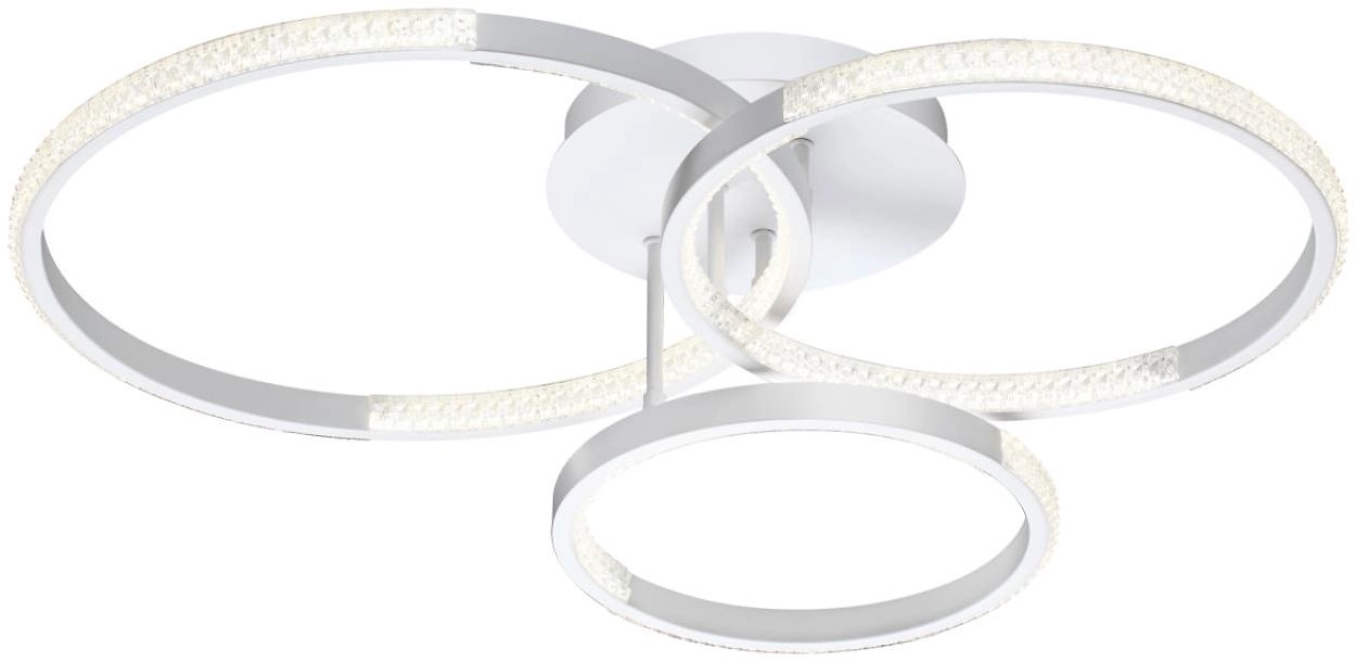 Люстра Novotech Calm LEDx65 Вт 75x52x7,5 см, белый