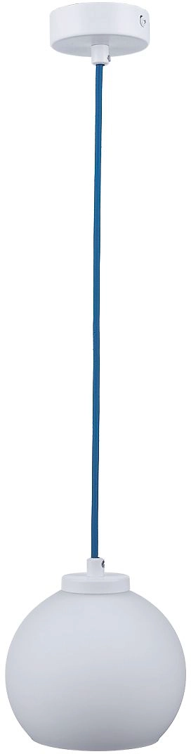 Подвес зеленый провод 1хЕ27х75 Вт белый 112x14 см