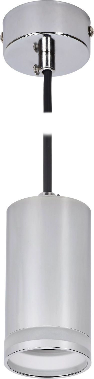 Подвес алюминий/акрил GU10x50 Вт хром 5,5x125 см