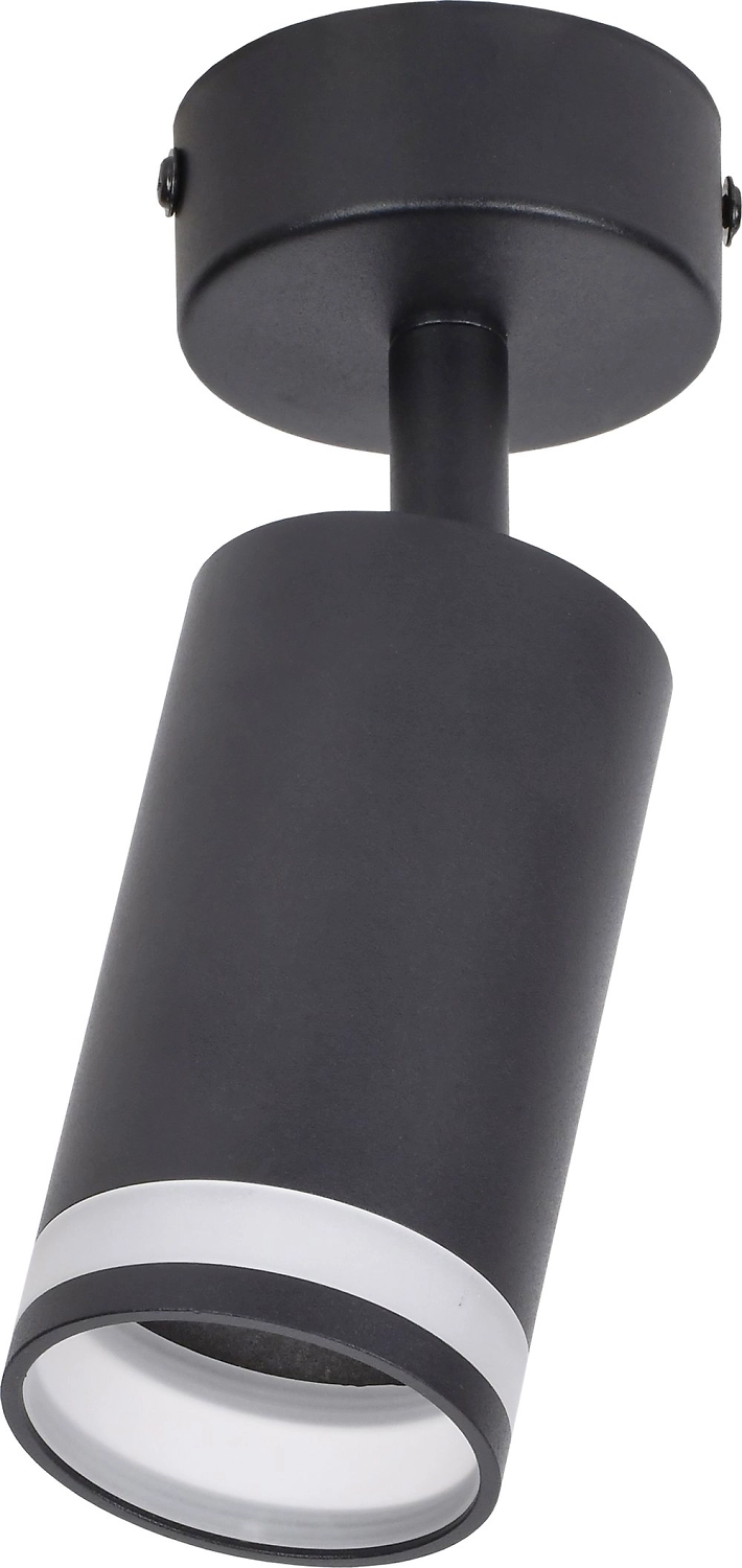 Светильник настенно-потолочный GU10x50 Вт черный 5,5x16,5 см