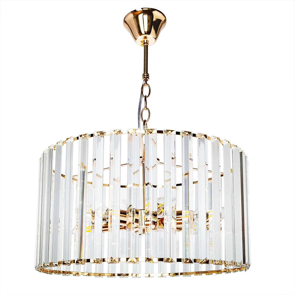 Люстра pollux 6хE27х40 Вт золото 42х22х42 см