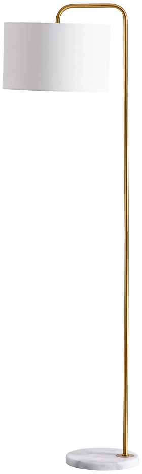 Торшер RUPERT 1хE27х60 Вт медь 35х155х45 см