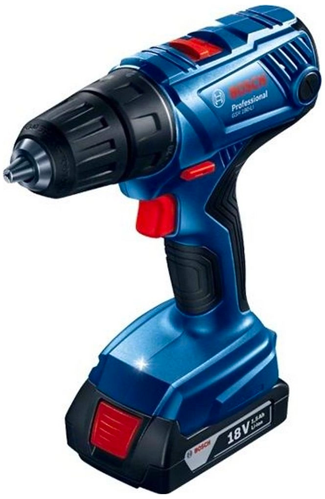 Дрель-шуруповерт аккумуляторная Bosch Professional GSR 1800Li + (0.601.9A8.30A)