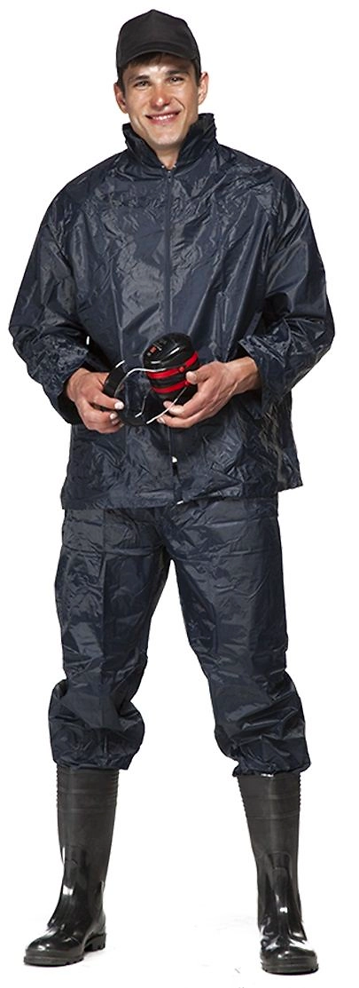 Костюм влагозащитный ливень синий 52 размер