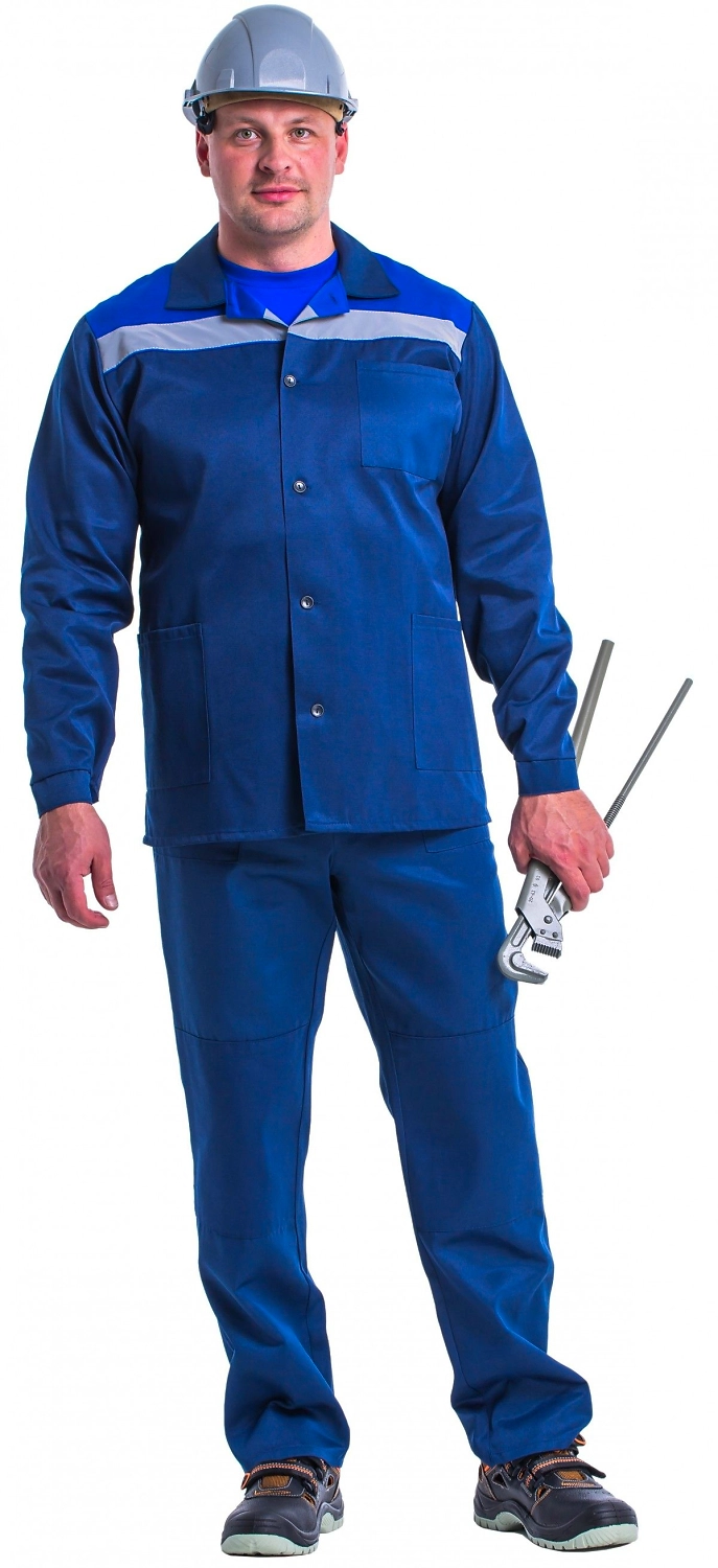 Костюм мужской СТАНДАРТ темно-синий соп 60-62/5-6 размер