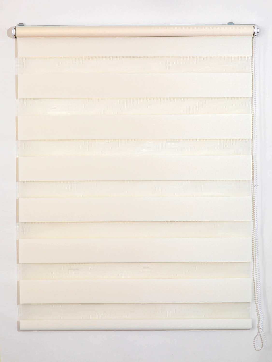 Ролштора день-ночь Fancy Line молочный 120х160 см