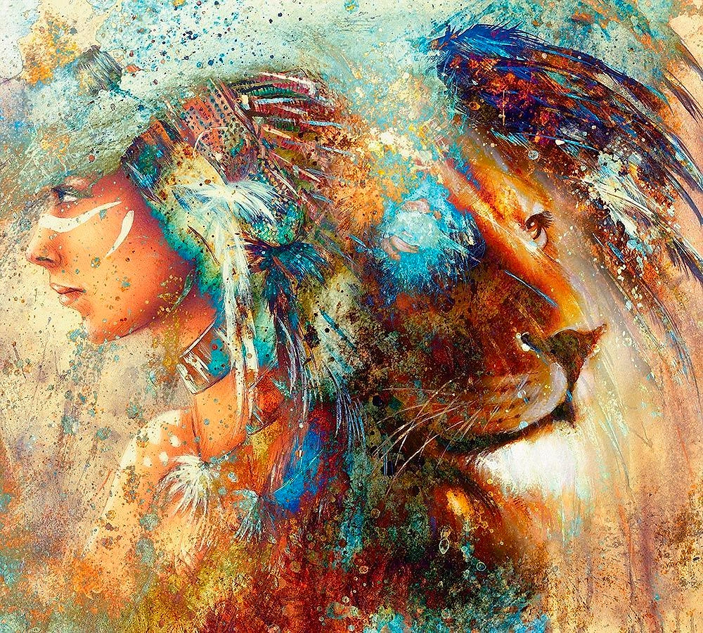 Фотообои Fbrush ТОТЕМ ПЛЕМЕНИ