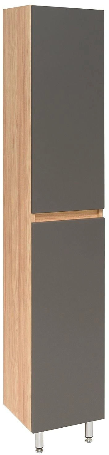 Пенал напольный Runo ЛАДА 180x30 см графит