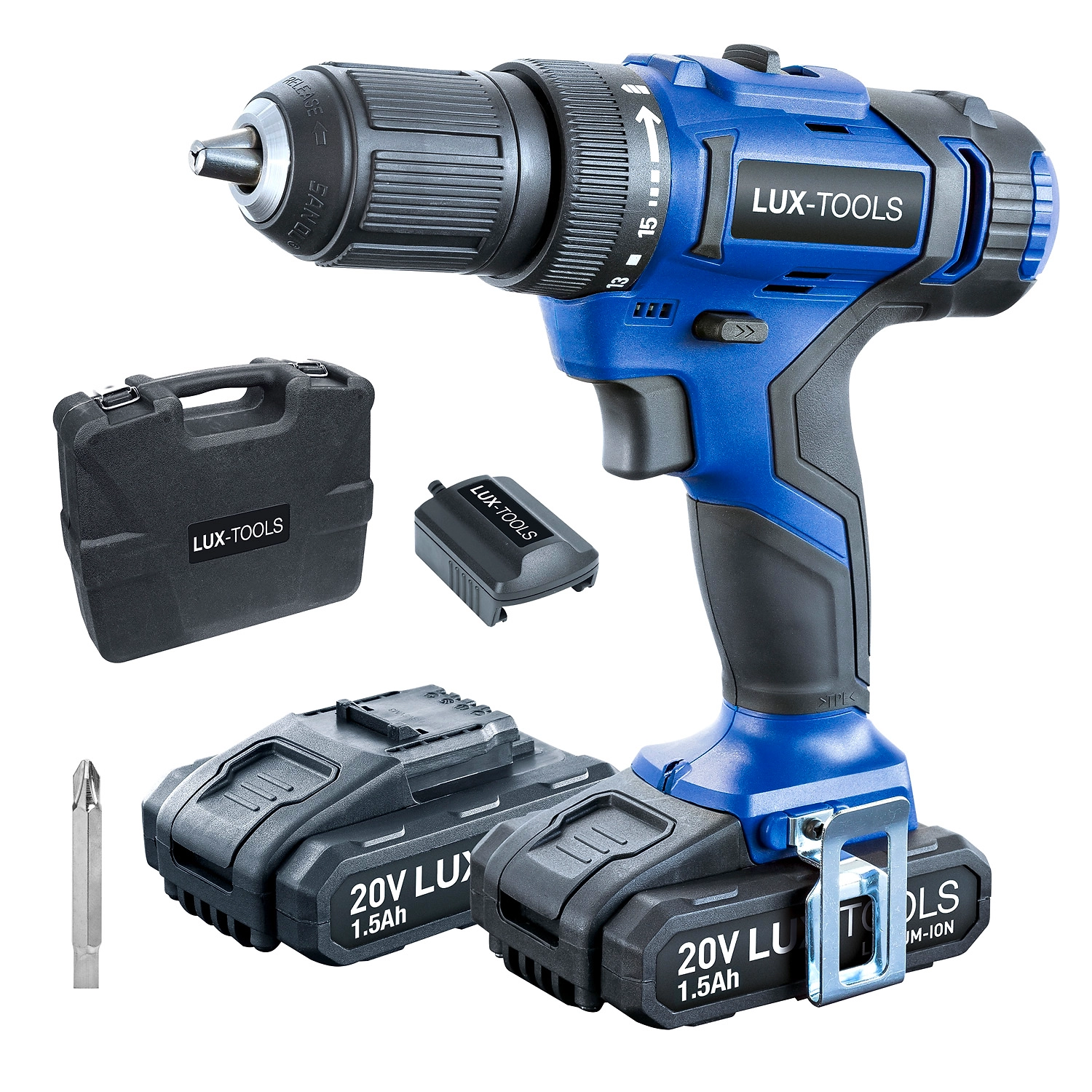 Дрель-шуруповерт LUX-TOOLS (380371)