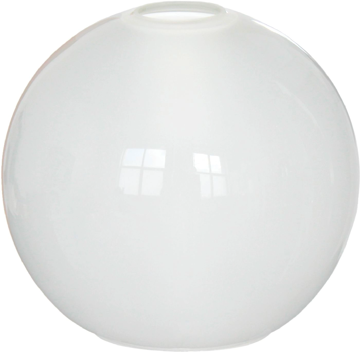 Плафон 33 Идеи стеклянный белый глянцевый 18x16 см