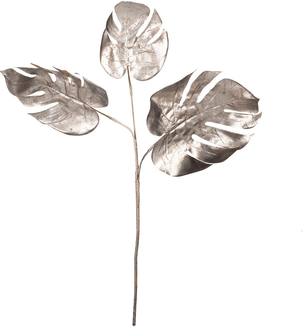 Искусственное растение Монстера темно-серебристый 660 мм