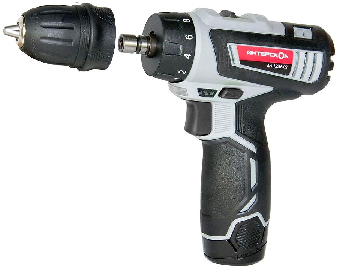 Дрель-шуруповерт ИНТЕРСКОЛ ДА-12ЭР-02 (534.0.2.01)