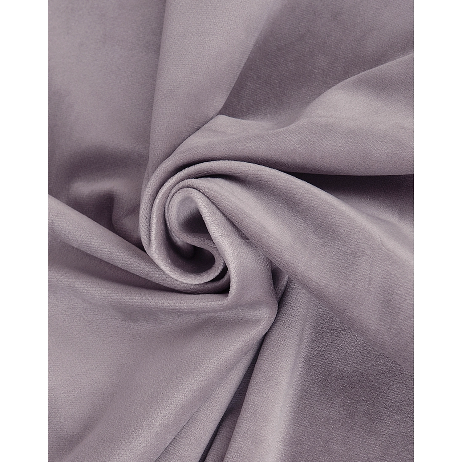 Штора готовая бархатная ТД Текстиль 802-67 200х280 см светло-серый