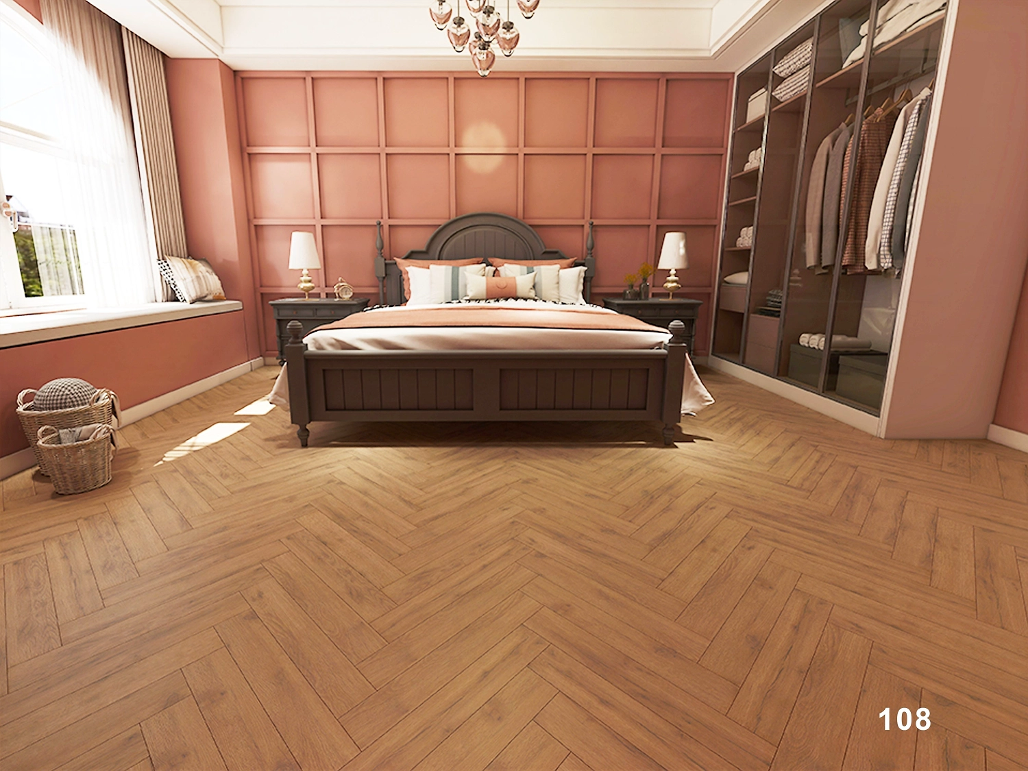 Ламинат 34 класс 12 мм ARROW 108 Дуб Кивер 1,32 кв.м