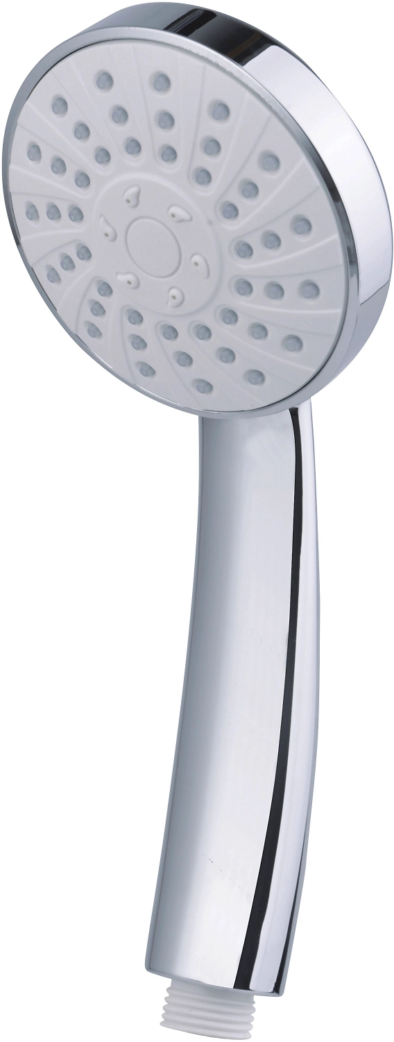 Лейка для душа однопозиционная ARGO DANA, d 85 мм, хром/белый