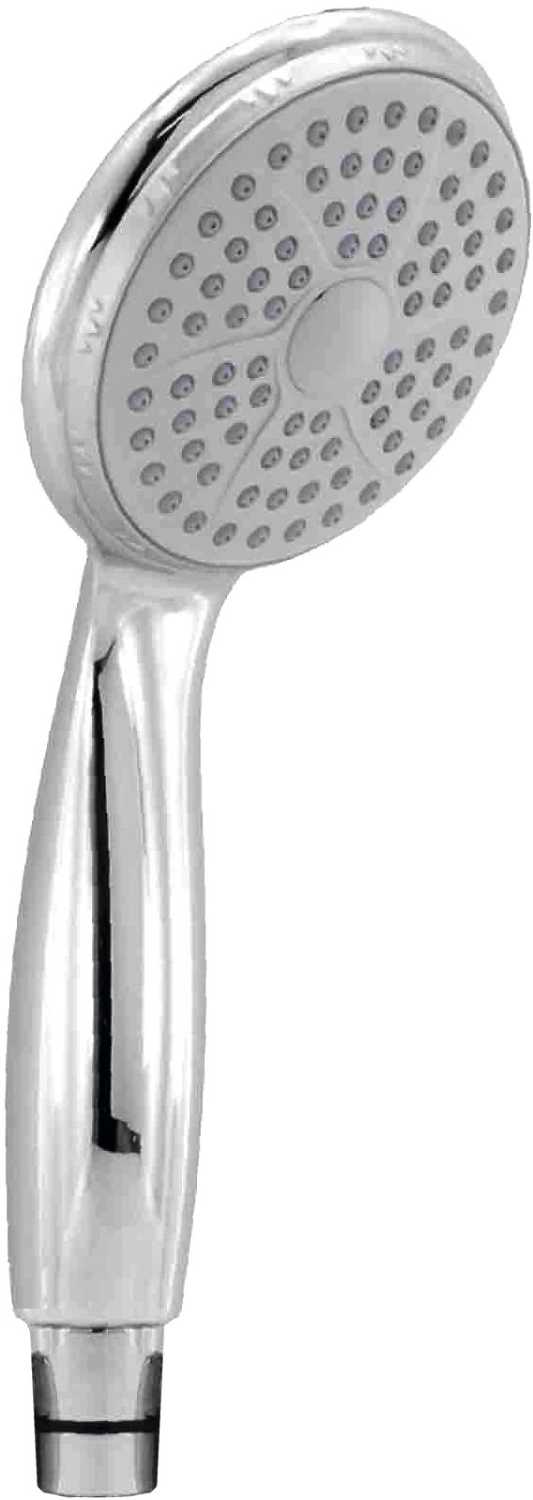 Лейка для душа однопозиционная ARGO ERA, d 100 мм, хром/серый