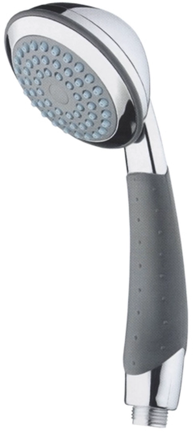 Лейка для душа однопозиционная ARGO MARTA, d 67 мм, хром/черный