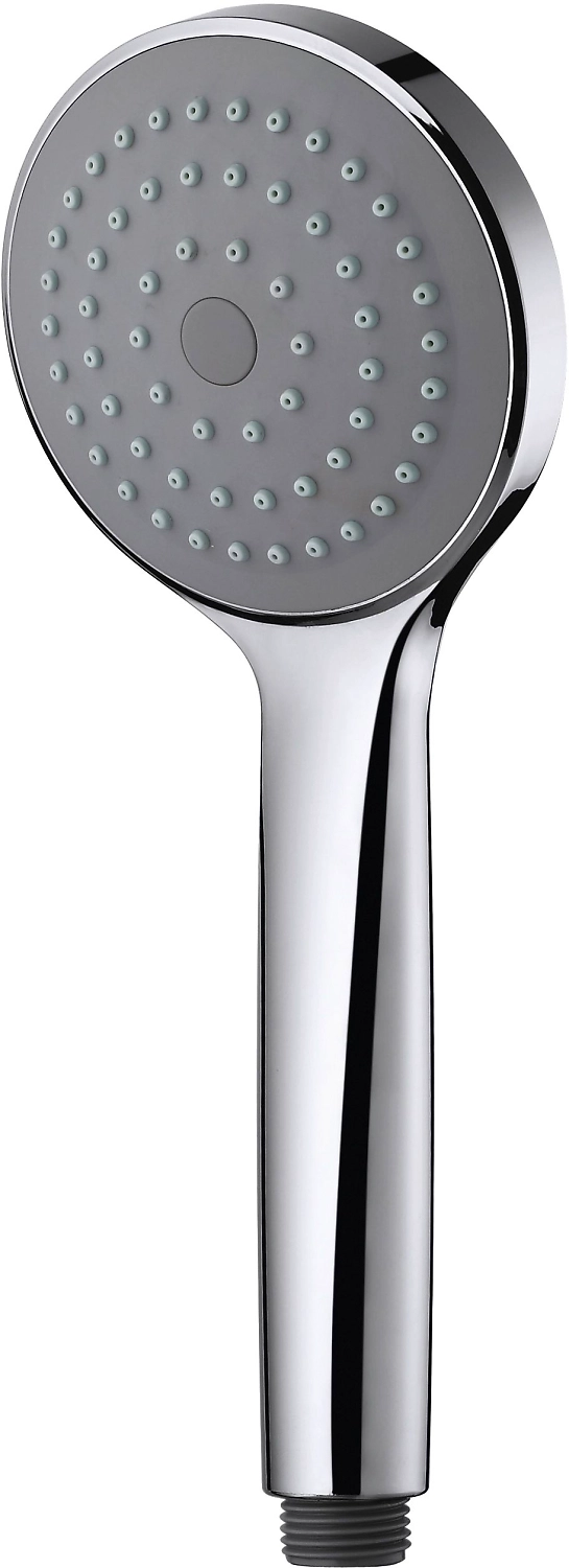 Лейка для душа однопозиционная ARGO MONO, d 77 мм, хром/серый