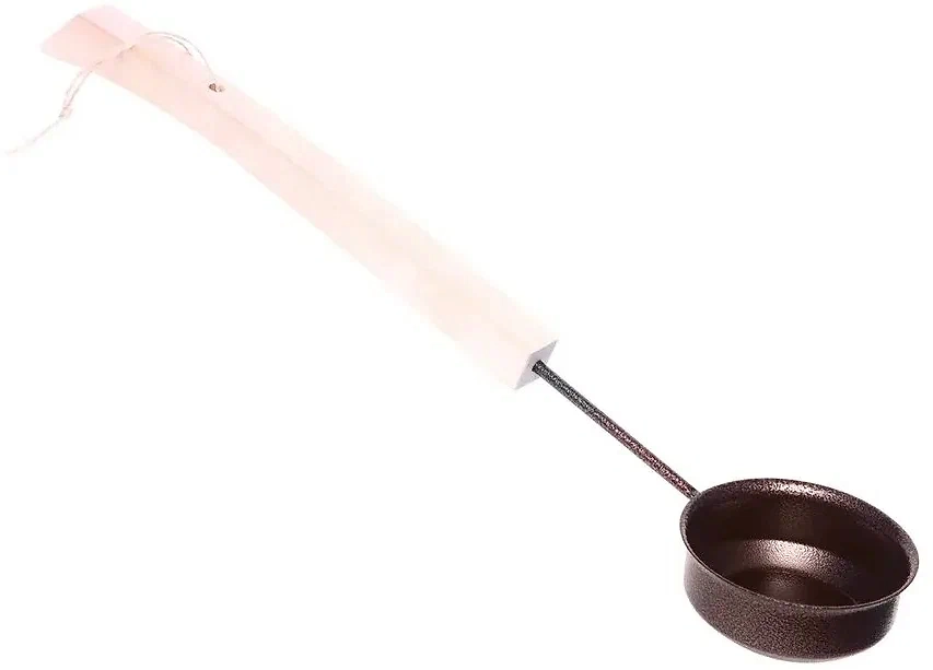 Черпак 0,2 л (оксидир.сталь, липа), цвет-медь   PROFFI SAUNA
